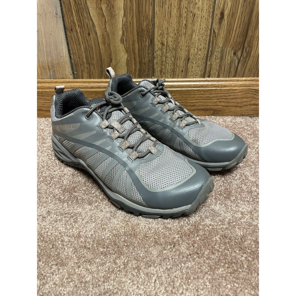 Merrell Womens Trail Siren Edge Q2 Hiking Shoes Gray J46612 Size 8